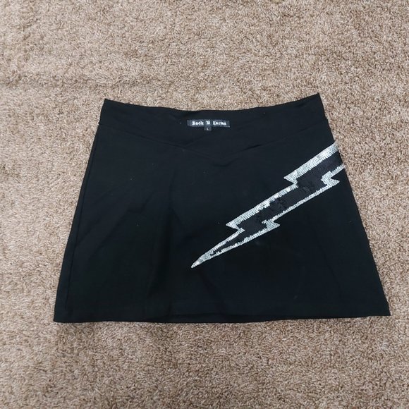 Designs by Naomi Lightening Bolt Skirt - Picture 4 of 7